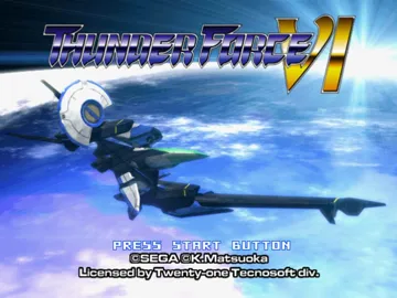 Thunder Force VI (Japan) (En,Ja) screen shot title